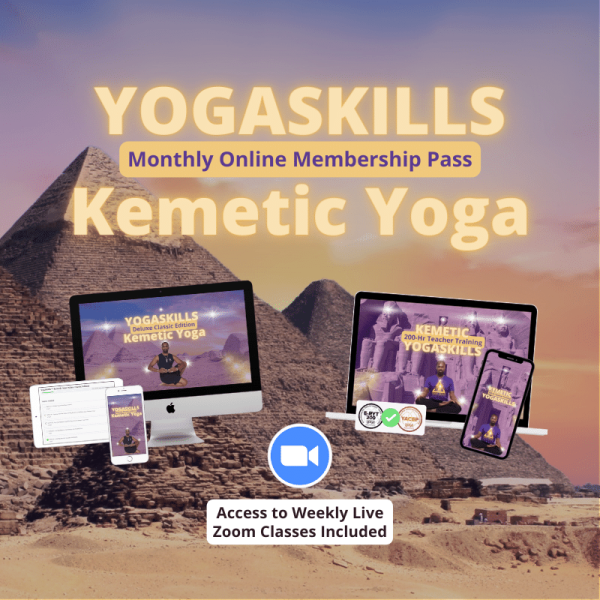 monthly membership for Kemetic yoga course online